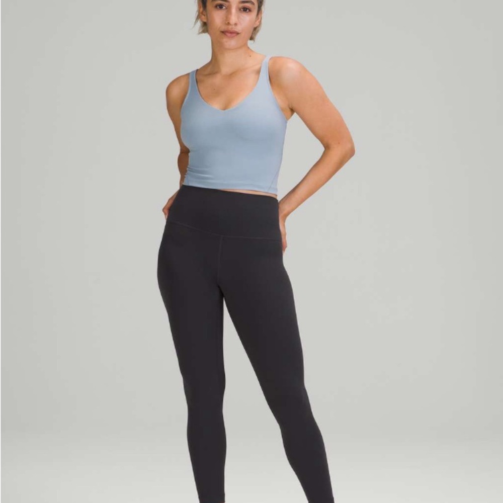 Lululemon Align High-Rise Pant 25" Black Granite size 4 6 new 2024 - Picture 8 of 14